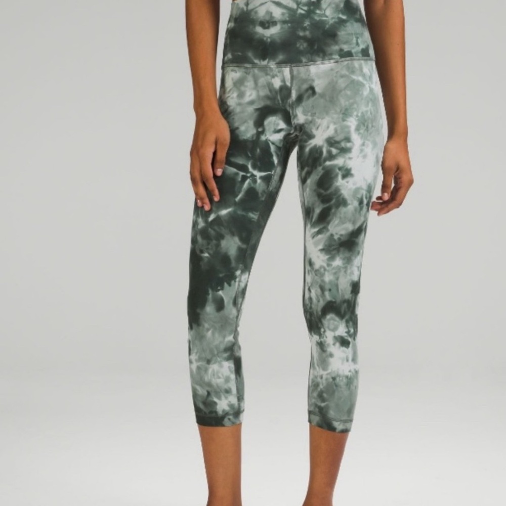 Lululemon align crop 23” diamond dye